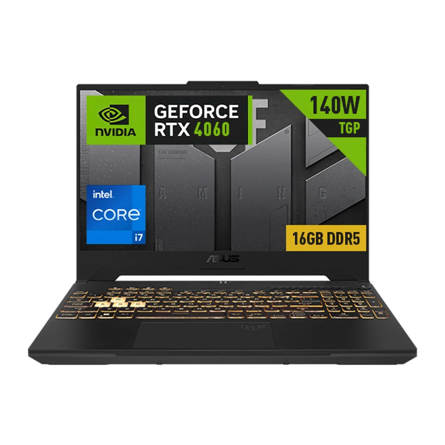 Asus TUF Gaming F15 FX507VV All Laptop