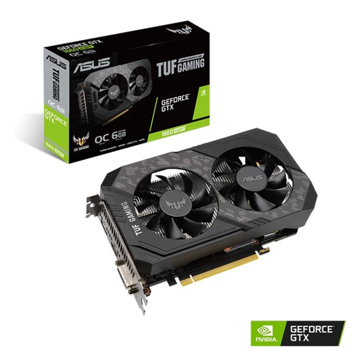 Asus TUF Gaming GeForce GTX 1660 SUPER OC Edition Graphics Card