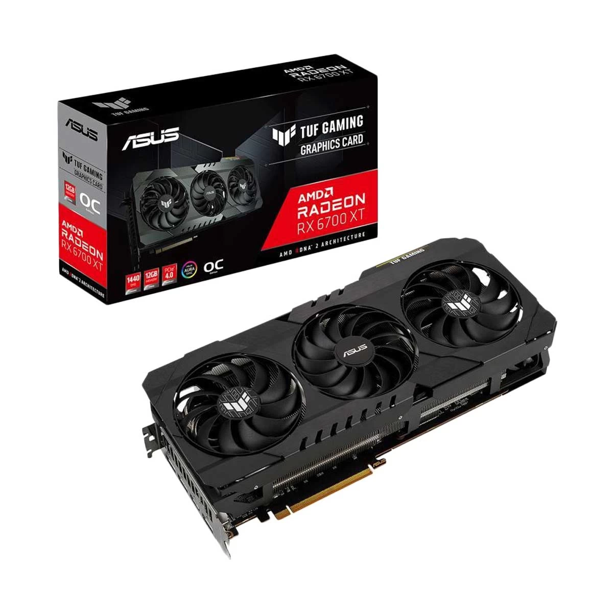 Asus TUF Gaming Radeon RX 6700 XT OC Edition Graphics Card