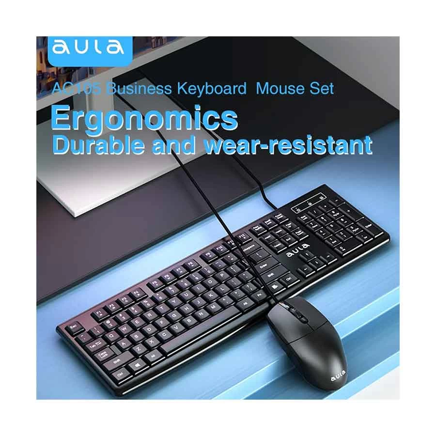 Aula AC105 Keyboard and Mouse Combo Price in Bangladesh