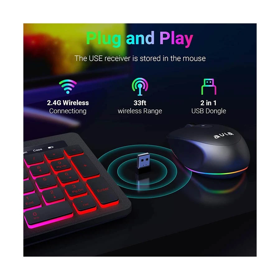 Aula AC208 Keyboard Price in BD