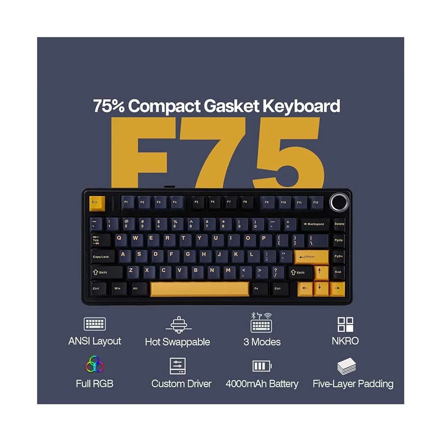 Aula F75 Keyboard Price in Bangladesh