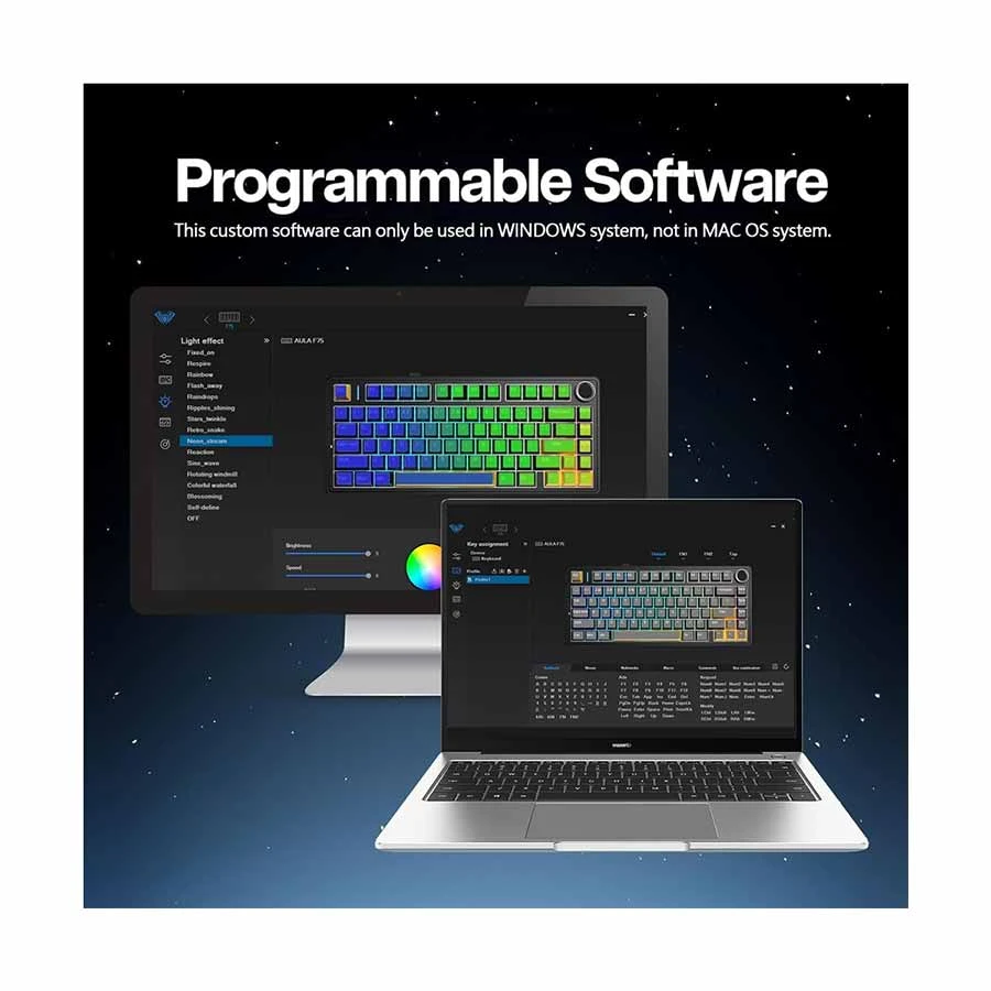 Aula F75 Keyboard specifications