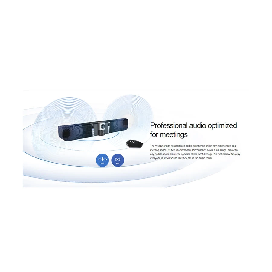 Aver VB342+VC & Expansion Mic Combo Webcam specifications