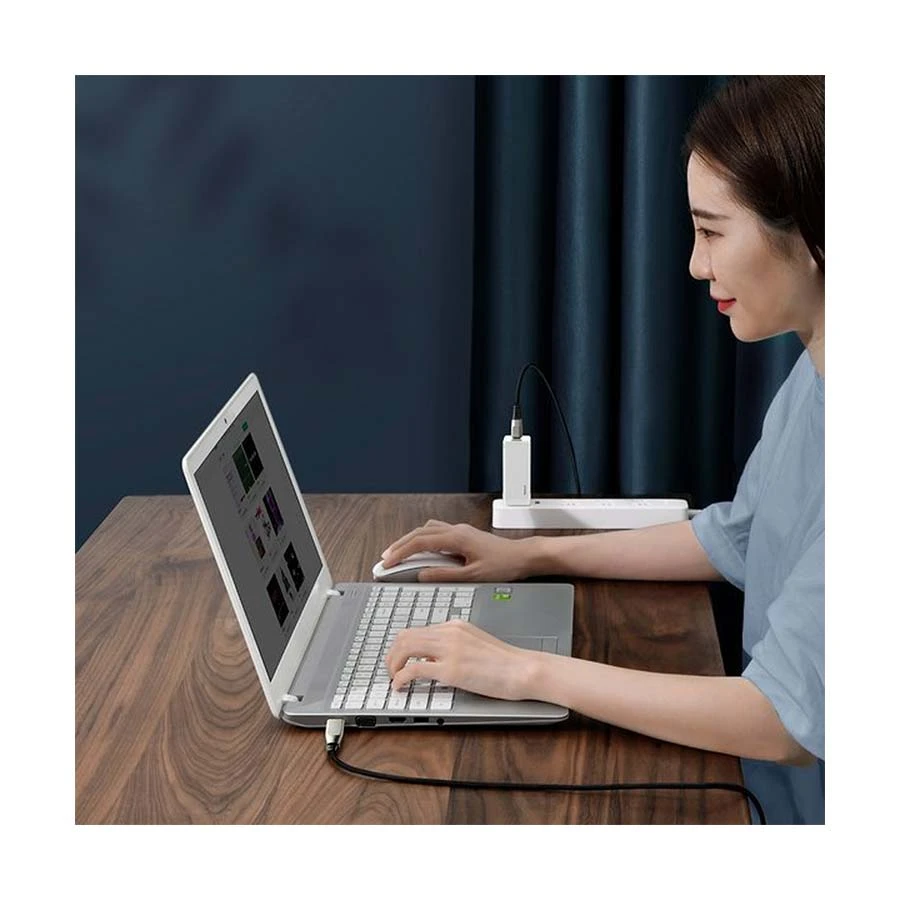 Baseus CA1T2-B01 Flash Series USB Type-C Male to & DC USB Cable Best Price