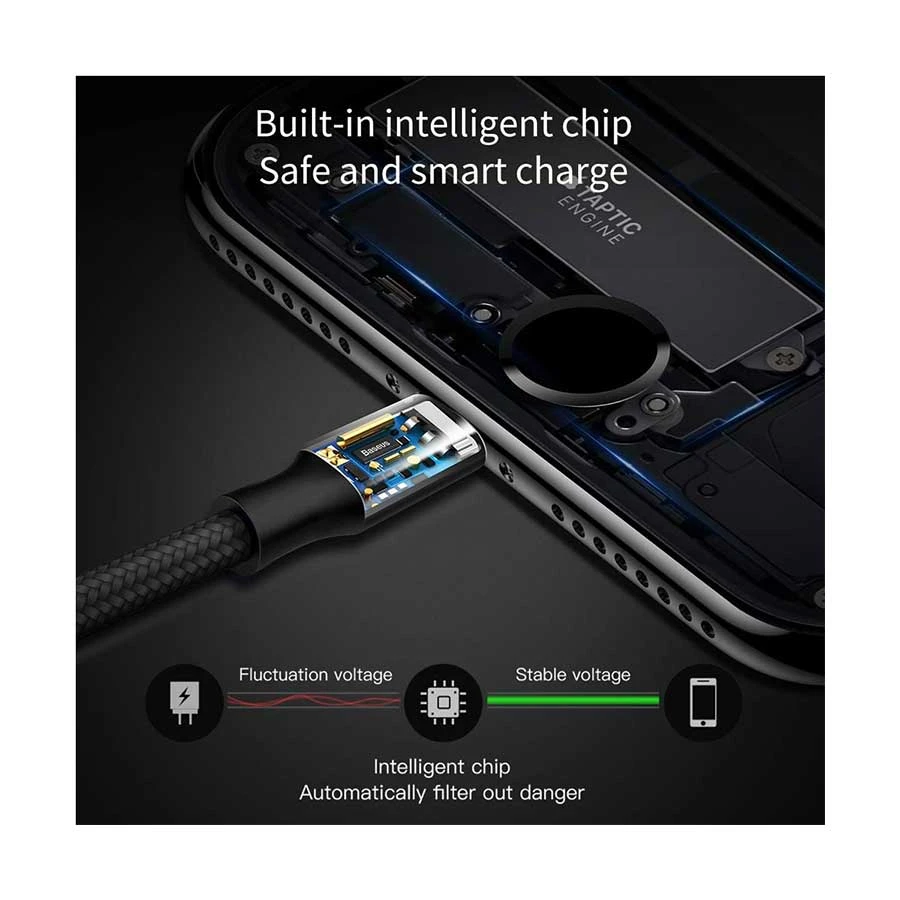 Baseus CAMLL-SU01 Rapid Series 3-in-1 USB Male to Micro & Dual Lightning USB Cable specifications
