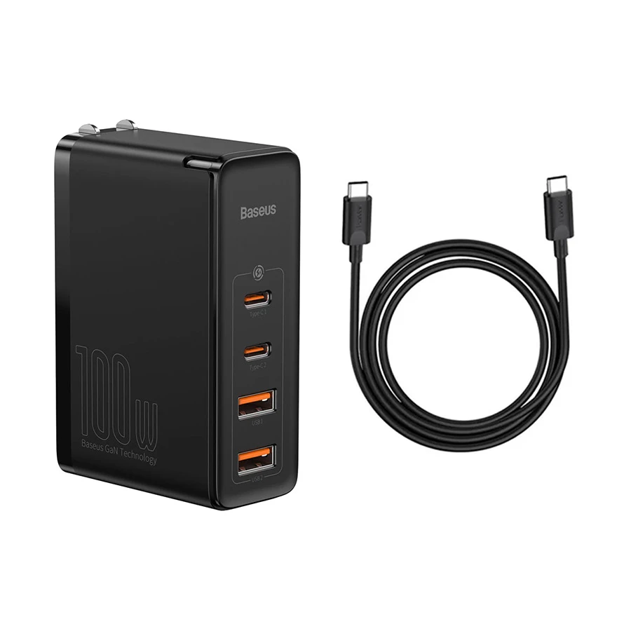 Baseus CCGAN2P-K01 GaN2 Pro QC Dual USB & USB-C Wall Charger Wall Charger