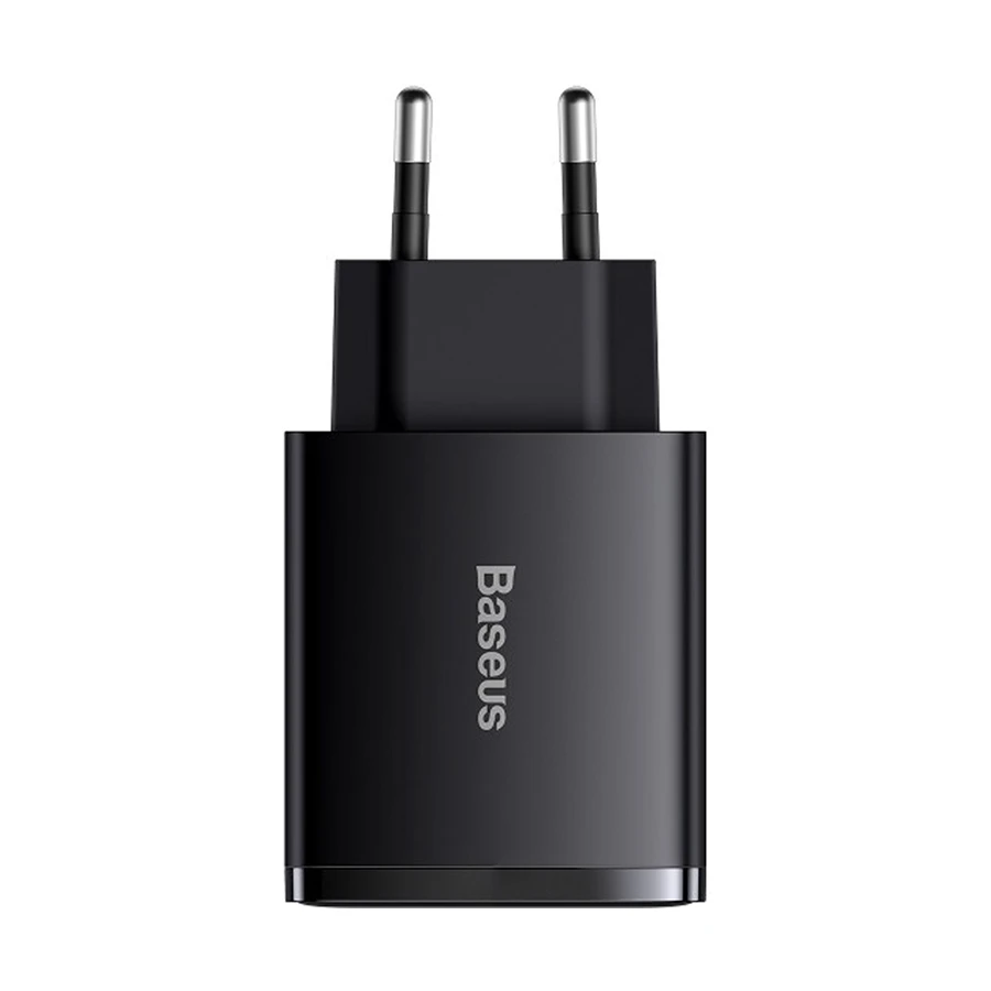 Baseus CCXJ-E01 Compact QC Dual USB & USB-C Wall Charger Price in Bangladesh