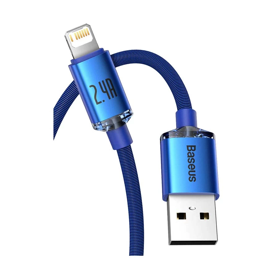 Baseus CAJY000003 Crystal Shine Series USB Male to Lightning USB Cable Price in Bangladesh