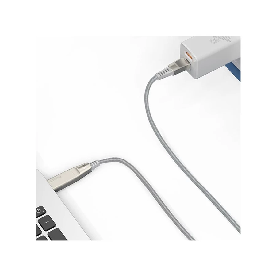 Baseus CA1T2-B0G Flash Series USB Type-C Male to & DC USB Cable in BD