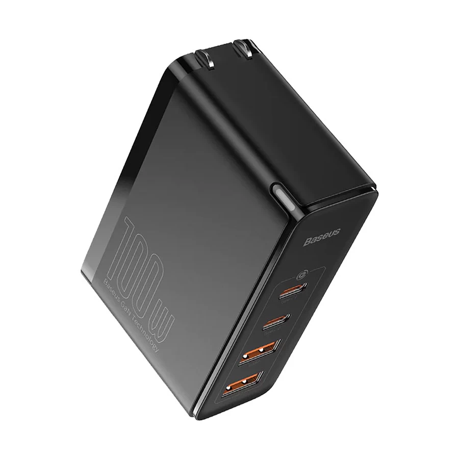 Baseus CCGAN2P-K01 GaN2 Pro QC Dual USB & Dual USB-C Wall Charger Wall Charger Price in BD