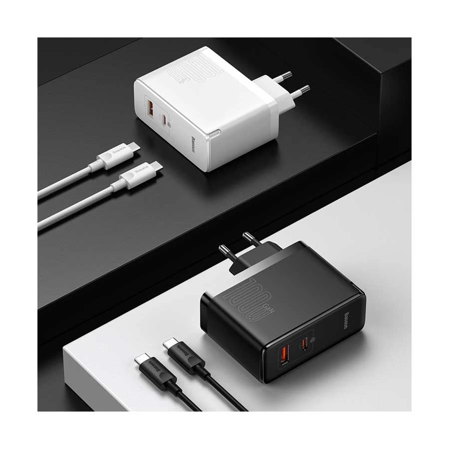Baseus CCGP090201 GaN5 Pro USB & USB-C Wall Charger Wall Charger Price in BD