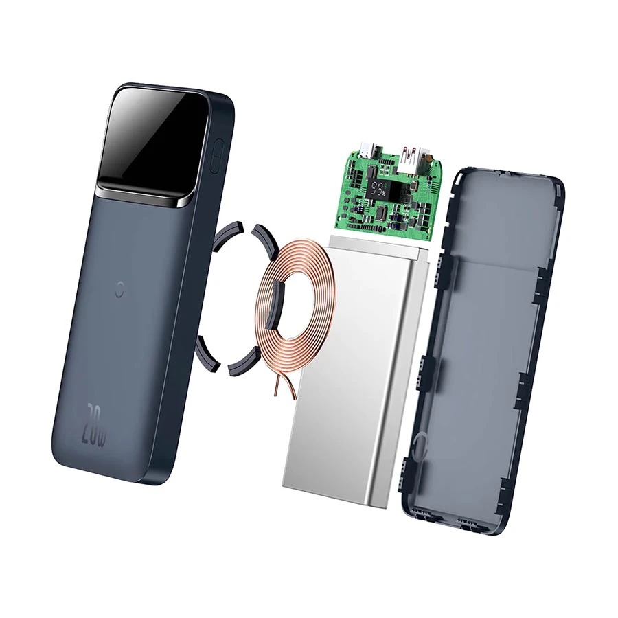Baseus PPCX010201 Magnetic 10000mAh Power Bank in BD
