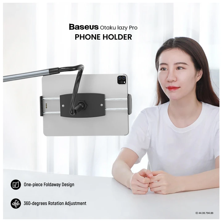 Baseus LUZQ000013 Otaku Lazy Pro Rotary Adjustment Phone Holder Price in BD