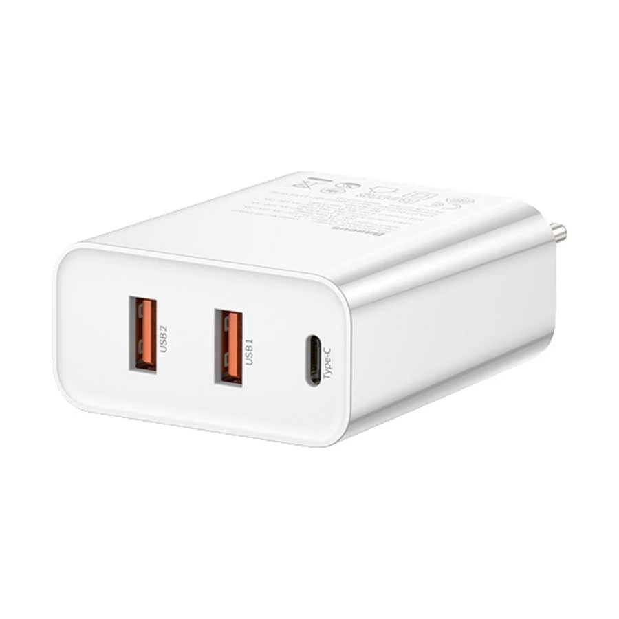 Baseus CCFS-G02 Speed PPS QC Dual USB & USB-C Wall Charger Wall Charger in BD