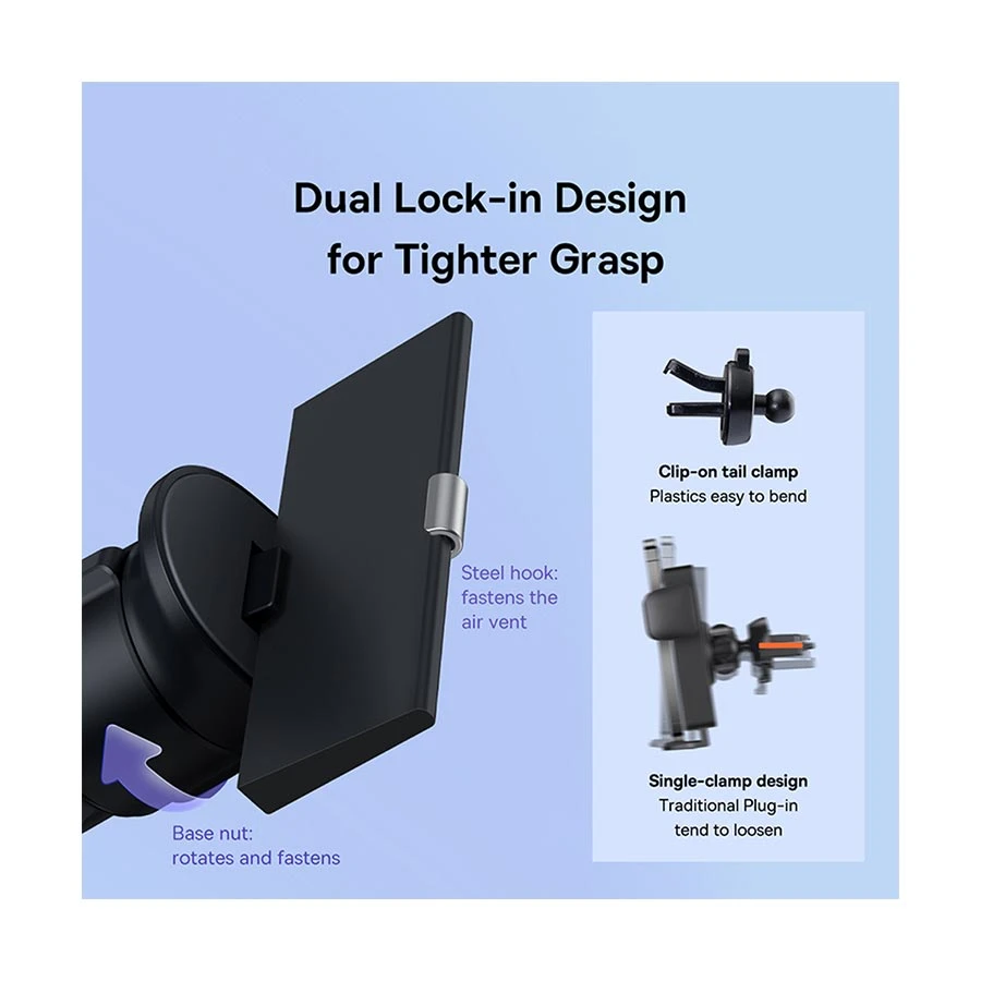 Baseus SUJS000001 Metal Age 2 Gravity Car Mount Phone Holder specifications