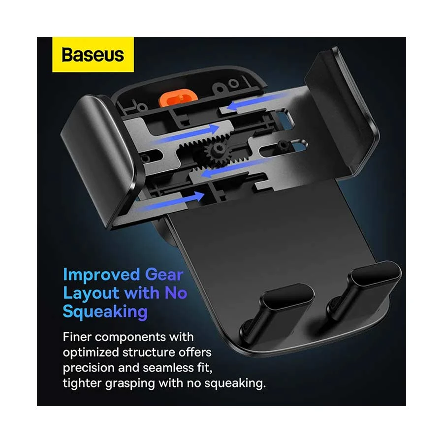 Baseus SUYK020001 Easy Control Clamp Car Mount Pro Phone Holder Price in BD