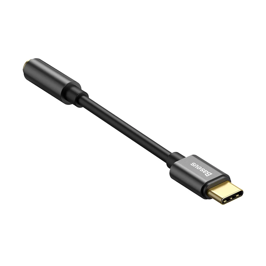 Baseus CATL54-01 Type-C Male to 3.5mm Female Type-C Converter in BD