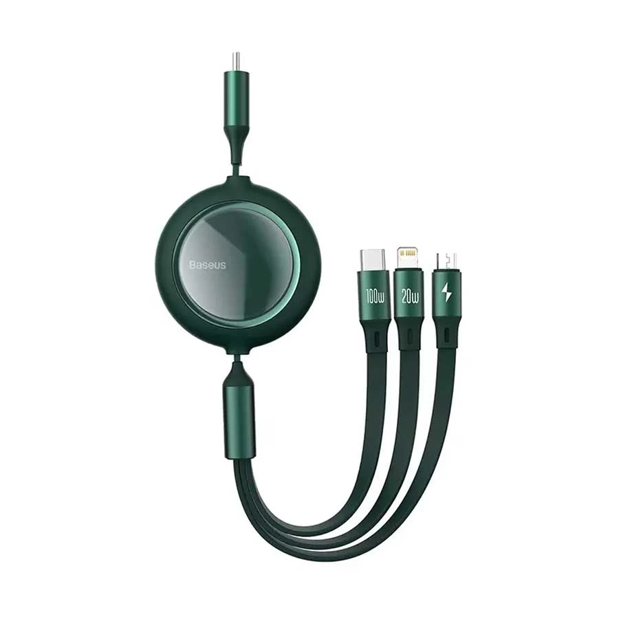 Baseus CAMLC-AMJ06 Type-C Male to Micro USB, Lightning & USB Cable