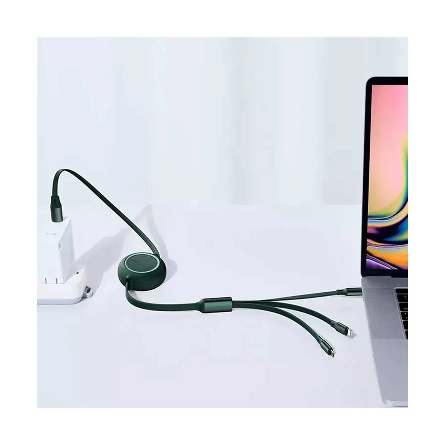 Baseus CAMLC-AMJ06 Type-C Male to Micro USB, Lightning & Type-C Male USB Cable