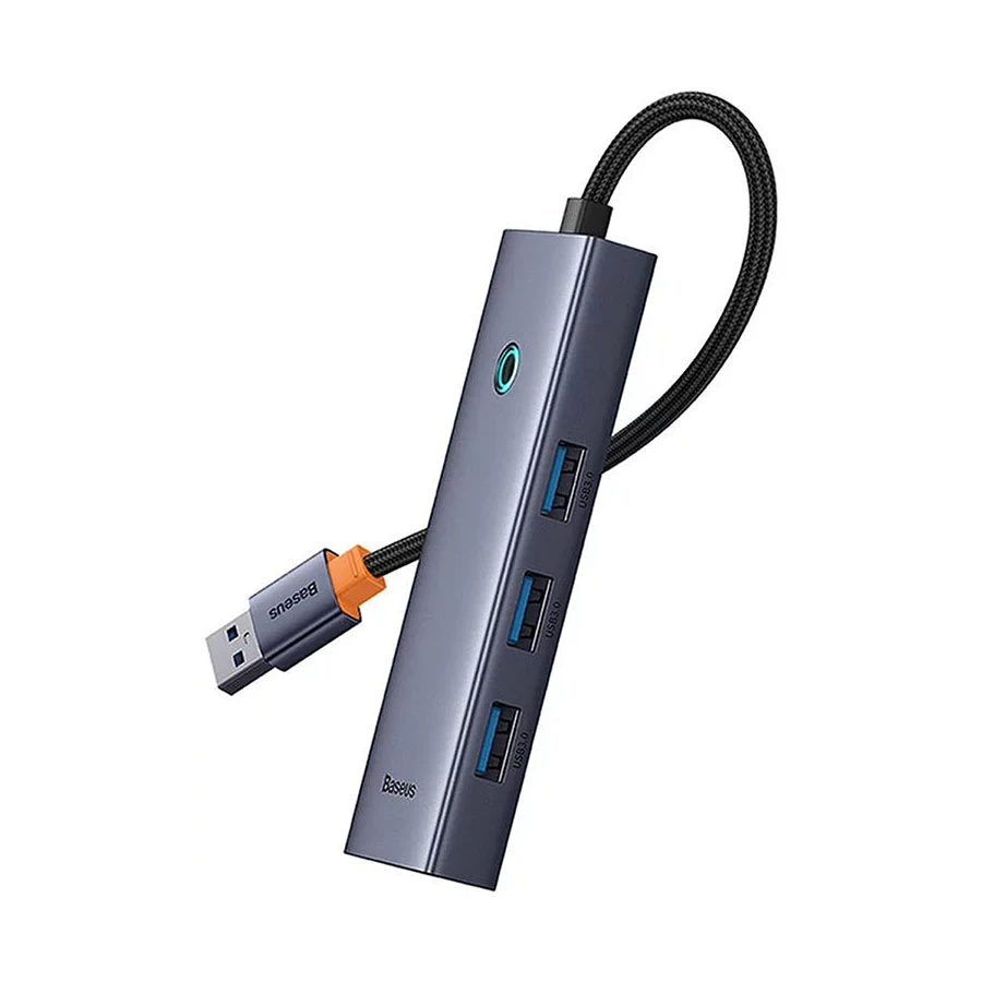 Baseus UltraJoy Series B0005280A813-02 4-Port USB Male to Quad Female Cable / Converter / HUB Price in Bangladesh