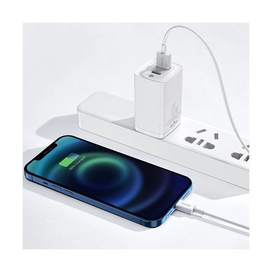 Baseus CALYS-A02 USB Male to Lightning Male USB Cable