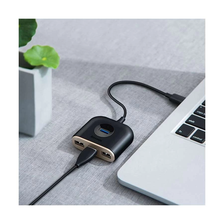 Baseus CAHUB-AY01 USB Male to Tri 2.0 & 3.0 Female USB HUB in BD