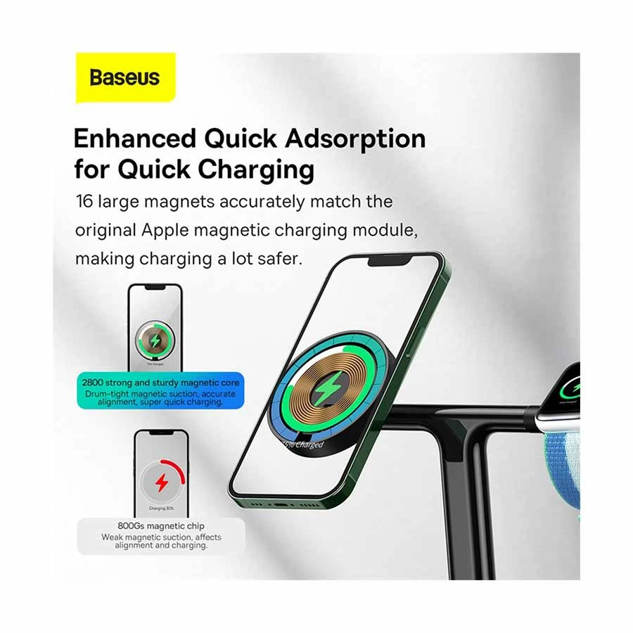 Baseus WXTE000001 Swan Wireless Charger Best Price