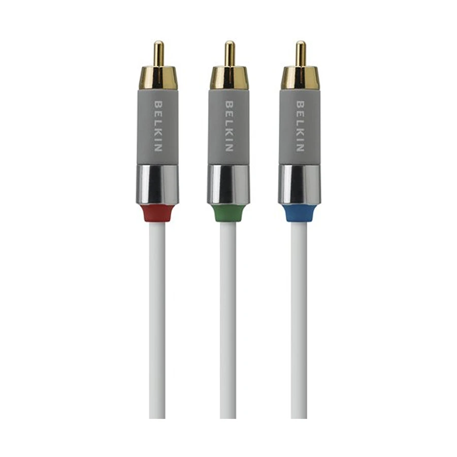 Belkin AV10034-06-WHT 3RCA Male to Audio Cable