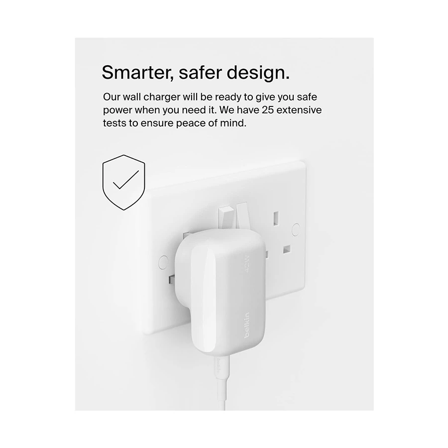 Belkin BoostCharge WCB009myWH Wall Charger specifications