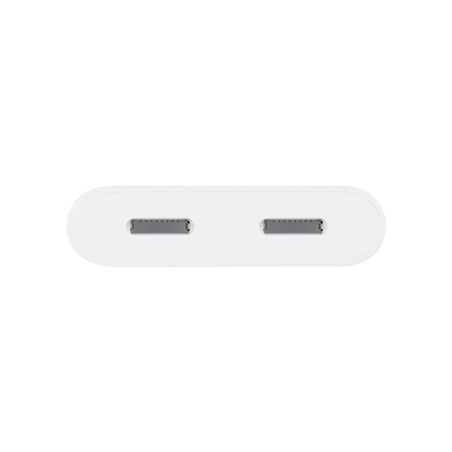 Belkin F8J198btWHT Lightning Male to Dual Female Lightning Converter in BD