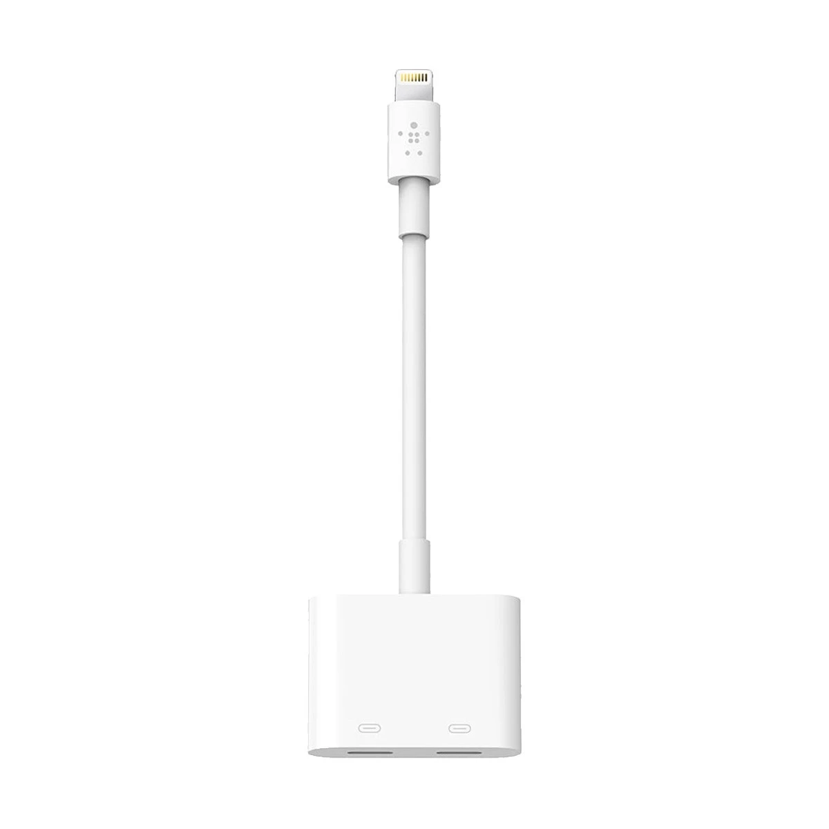 Belkin F8J198btWHT Lightning Male to Dual Female Lightning Converter Price in Bangladesh