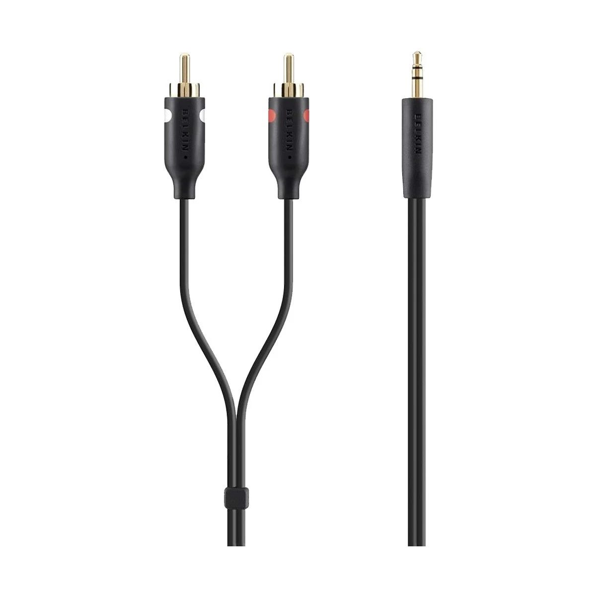 Belkin F3Y116BT2M 3.5mm Male to 2 RCA Audio Cable