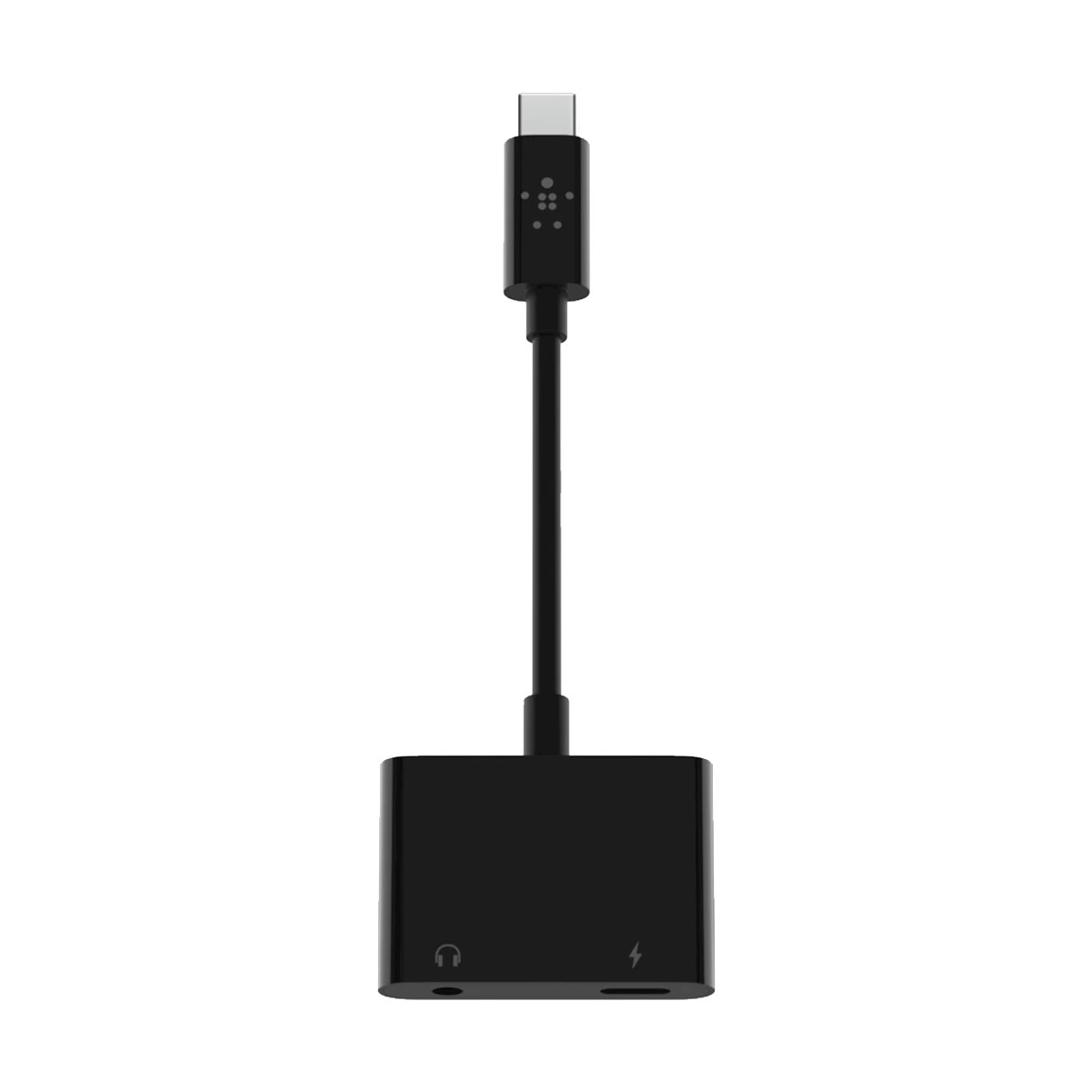 Belkin F7U080btBLK Type-C Male to 3.5mm & Female Type-C Converter in BD