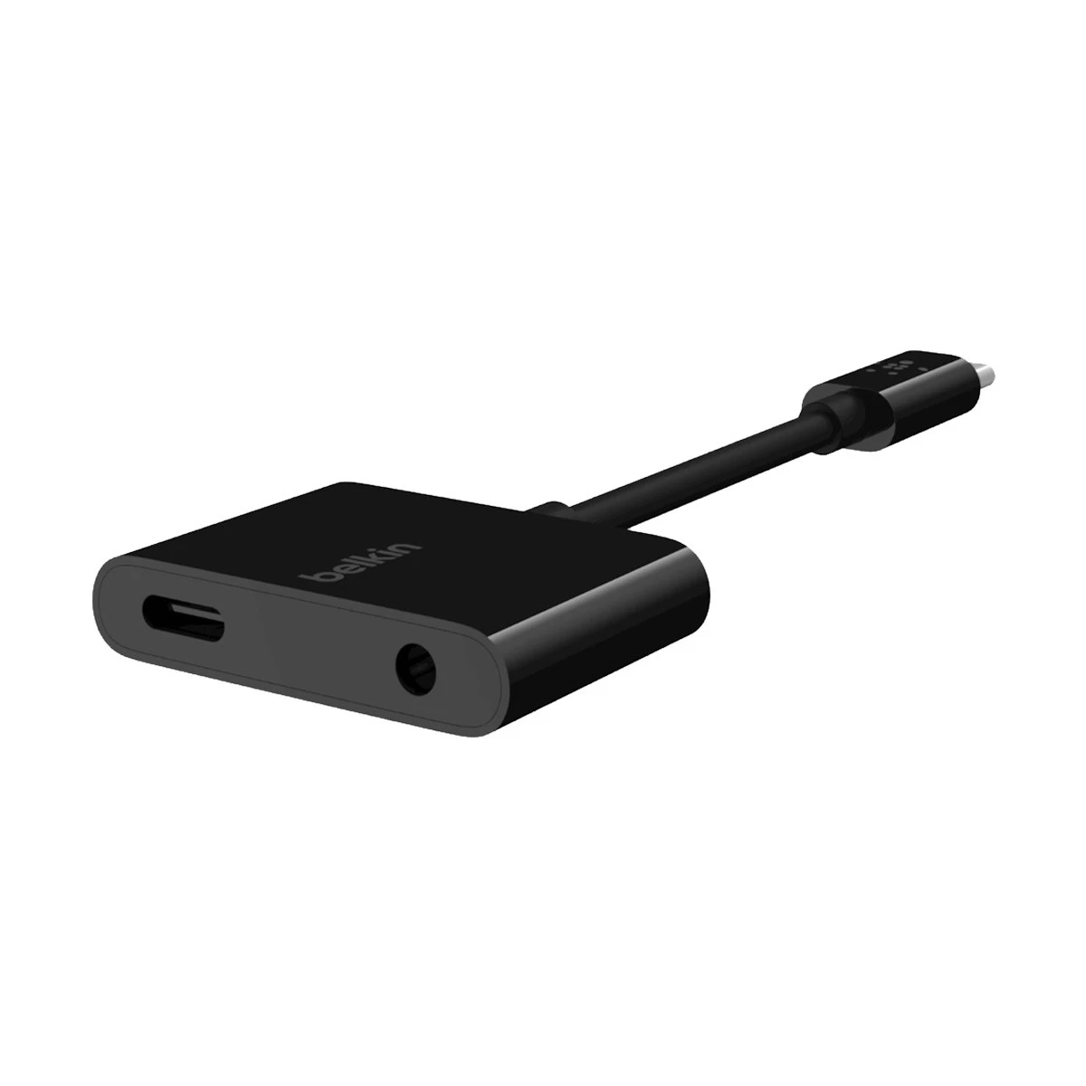 Belkin F7U080btBLK Type-C Male to 3.5mm & Type-C Female Type-C Converter