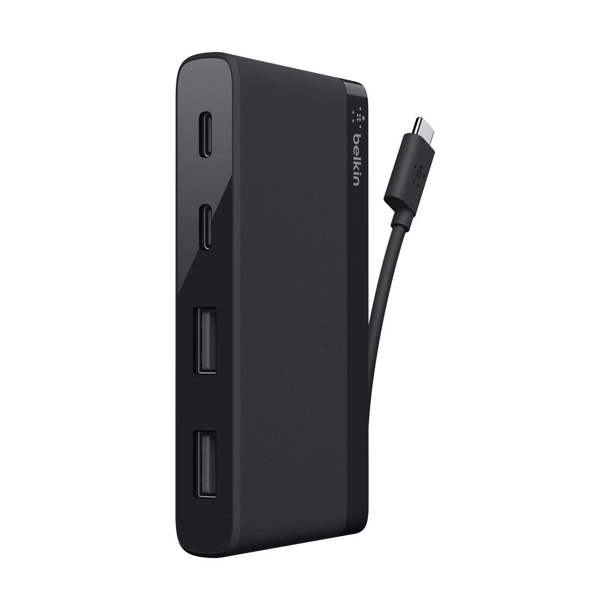 Belkin F4U090btBLK Type-C Male to Dual USB & Female USB HUB