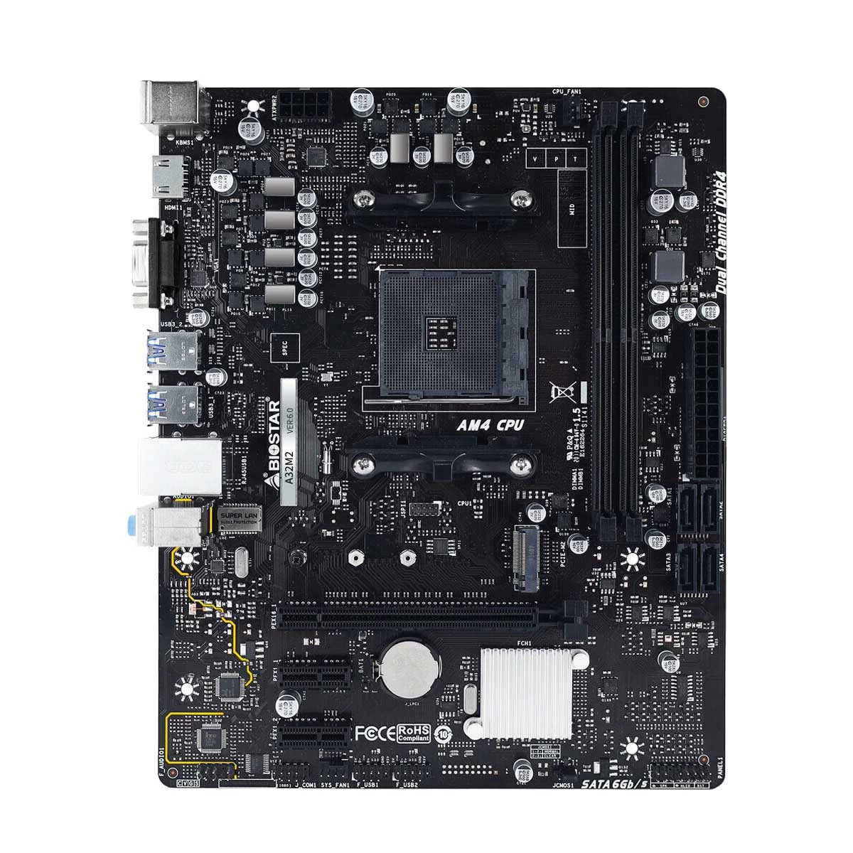 Biostar A32M2 Motherboard in BD