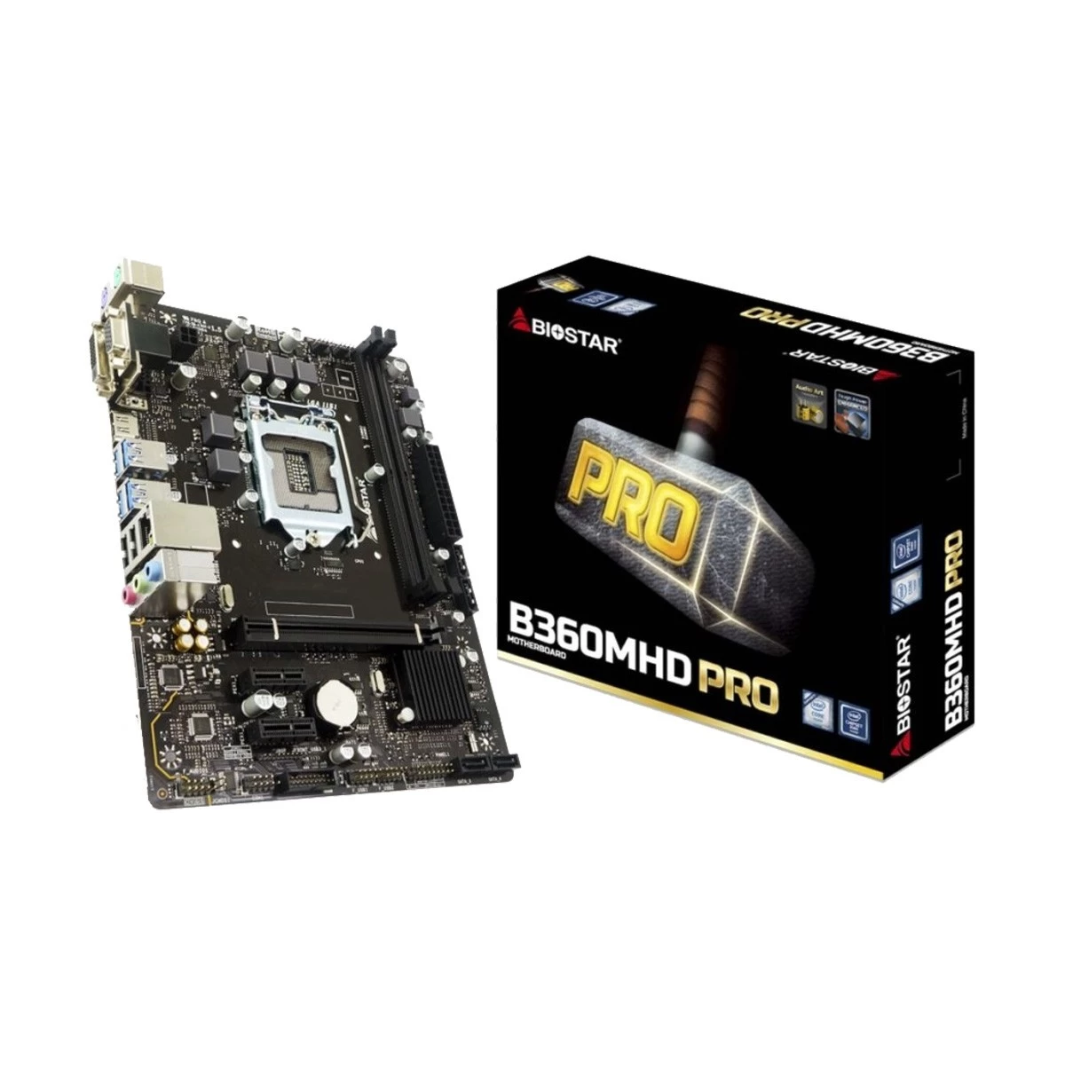 BIOSTAR Biostar B360MHD PRO Motherboard