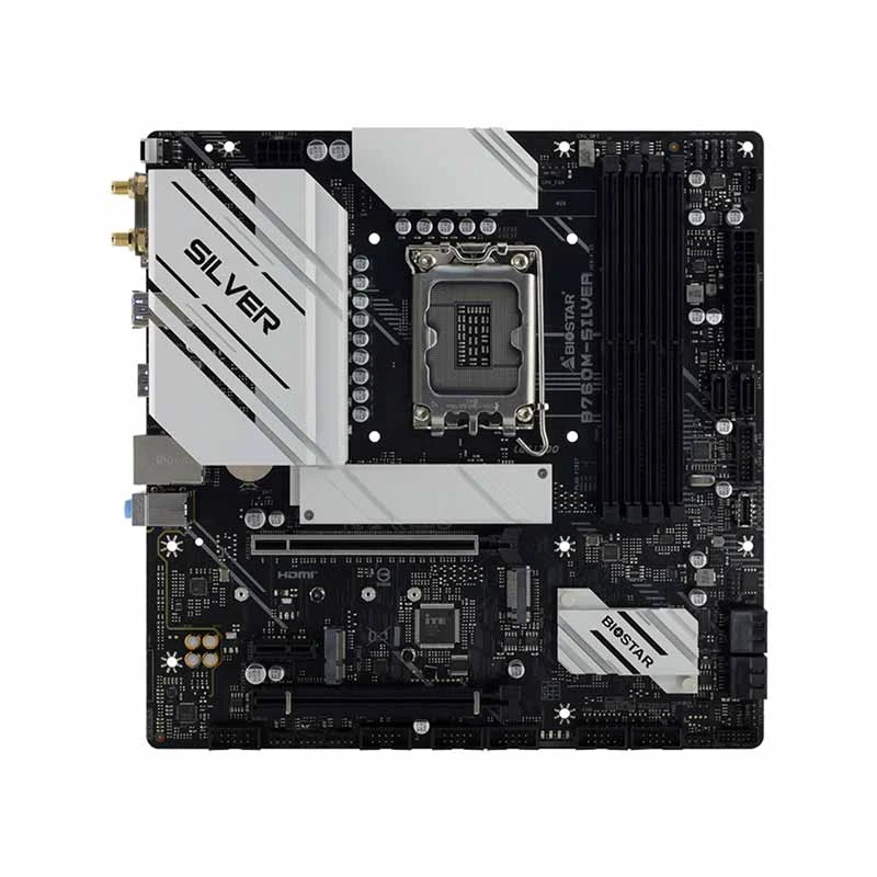 Biostar B760M-SILVER Motherboard