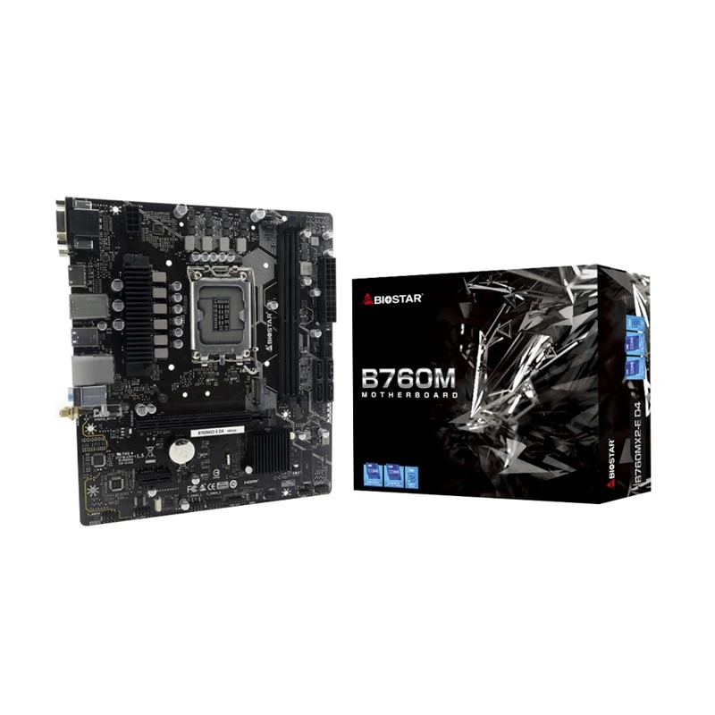 BIOSTAR Biostar B760MX2-E D4 Motherboard