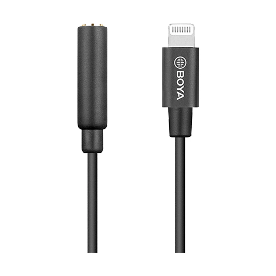 Boya BY-K3 3.5mm TRRS Female to Lightning Male Lightning Converter in BD