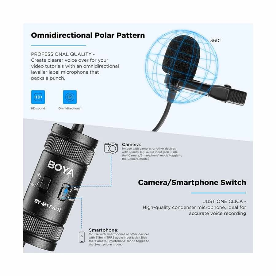 Boya BY-M1 Pro II Microphone Price in Bangladesh