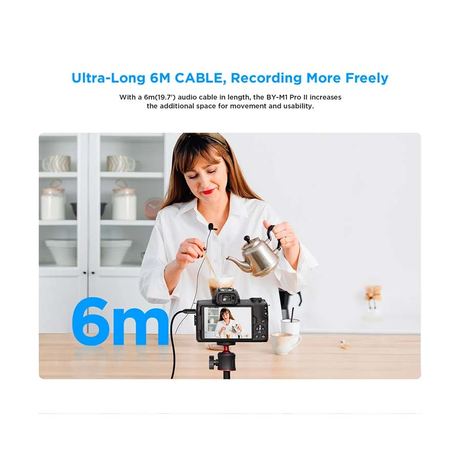 Boya BY-M1 Pro II Microphone specifications