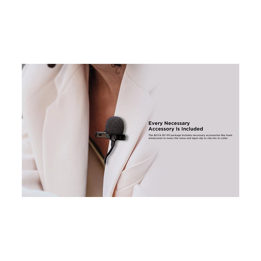 Boya BY-M1DM Microphone specifications