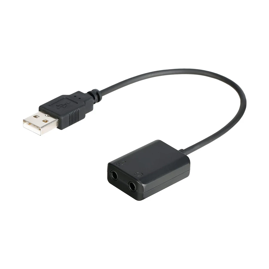 Boya USB Male to 3.5mm Female USB Converter