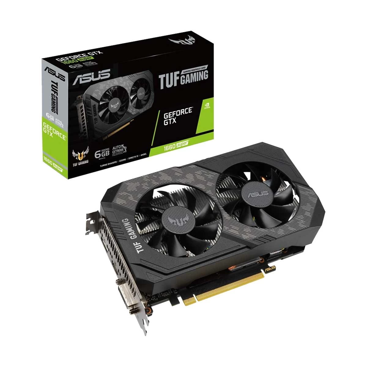 ASUS Asus TUF Gaming GeForce GTX 1660 SUPER Graphics Card in BD