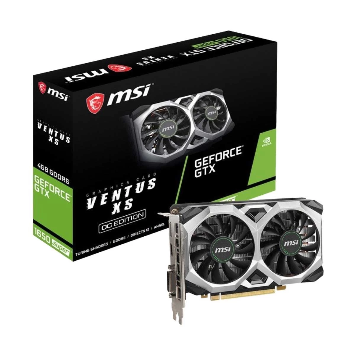 MSI GeForce GTX 1650 SUPER VENTUS XS OC Graphics Card