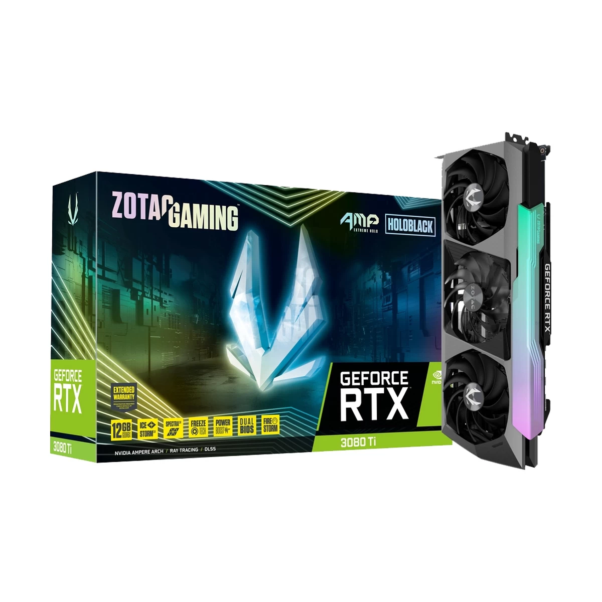 ZOTAC GAMING GeForce RTX 3080 Ti AMP Extreme Holo Graphics Card