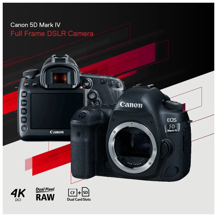 Canon 5D Mark IV DSLR Camera specifications