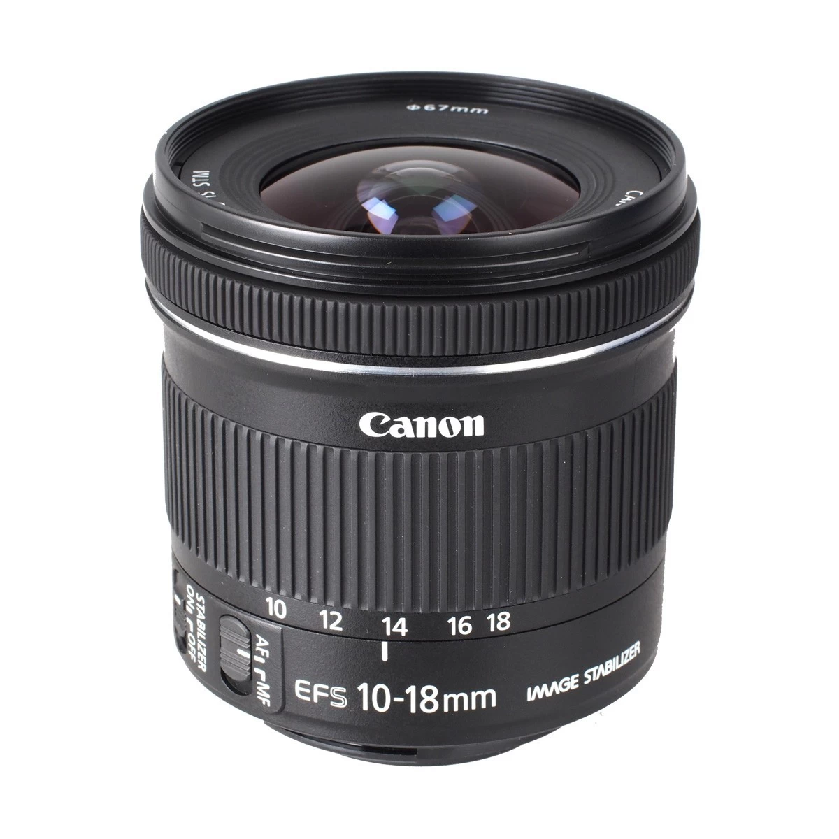 Canon EF-S 10-18mm f/4.5-5.6 IS STM DSLR Camera Lens